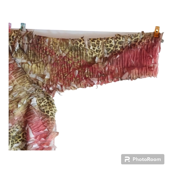 Karen Kane top, 3/4 sleeve, olive and rusty colors, XL - Picture 6 of 6